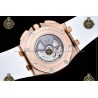 Royal Oak Offshore Chronograph RG/RUB White/Stk JF A7750