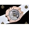Royal Oak Offshore Chronograph RG/RUB White/Stk JF A7750