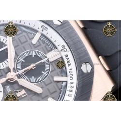 Royal Oak Offshore Chronograph RG/RUB Grey/Stk JF A7750