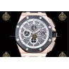 Royal Oak Offshore Chronograph RG/RUB Grey/Stk JF A7750