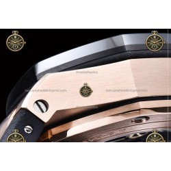 Royal Oak Offshore Chronograph RG/RUB Grey/Stk JF A7750