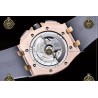 Royal Oak Offshore Chronograph RG/RUB Grey/Stk JF A7750