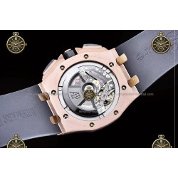Royal Oak Offshore Chronograph RG/RUB Grey/Stk JF A7750