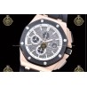 Royal Oak Offshore Chronograph RG/RUB Grey/Stk JF A7750