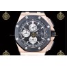 Royal Oak Offshore Chronograph RG/RUB Black/Stk JF A7750