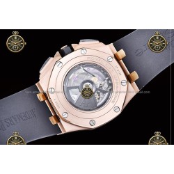 Royal Oak Offshore Chronograph RG/RUB Black/Stk JF A7750