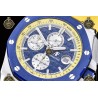 Royal Oak Offshore Chronograph Ryder Cup SS/RUB Blue Yellow/Stk JF A7750