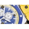 Royal Oak Offshore Chronograph Ryder Cup SS/RUB Blue Yellow/Stk JF A7750
