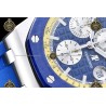 Royal Oak Offshore Chronograph Ryder Cup SS/RUB Blue Yellow/Stk JF A7750