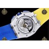 Royal Oak Offshore Chronograph Ryder Cup SS/RUB Blue Yellow/Stk JF A7750