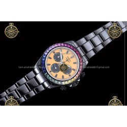 Daytona 40MM DIW CER CER/Rainbow/CER Yellow/Stk PPM 4130