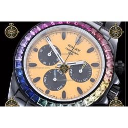 Daytona 40MM DIW CER CER/Rainbow/CER Yellow/Stk PPM 4130