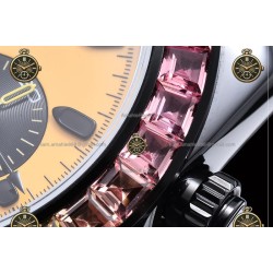 Daytona 40MM DIW CER CER/Rainbow/CER Yellow/Stk PPM 4130