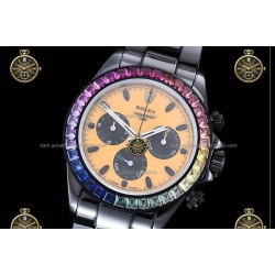 Daytona 40MM DIW CER CER/Rainbow/CER Yellow/Stk PPM 4130