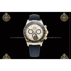 Daytona 40MM 126518LN 904L Wtd YG/CER/RU Gold/Stk ZF SH4131