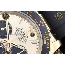 Daytona 40MM 126518LN 904L Wtd YG/CER/RU Gold/Black/Stk ZF SH4131