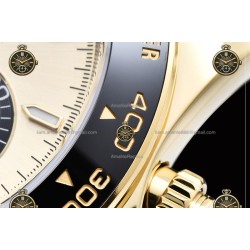 Daytona 40MM 126518LN 904L Wtd YG/CER/RU Gold/Black/Stk ZF SH4131