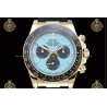 Daytona 40MM 126518 904L Wtd YG/CER/RU Blue/Black/Stk ZF SH4131