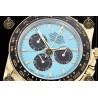 Daytona 40MM 126518 904L Wtd YG/CER/RU Blue/Black/Stk ZF SH4131