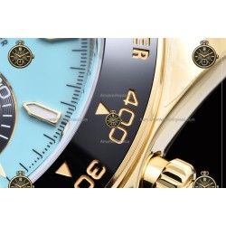 Daytona 40MM 126518 904L Wtd YG/CER/RU Blue/Black/Stk ZF SH4131