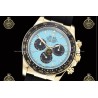 Daytona 40MM 126518 904L Wtd YG/CER/RU Blue/Black/Stk ZF SH4131