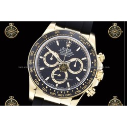 Daytona 40MM 126518 904L Wtd YG/CER/RU Black/Black/Stk ZF SH4131