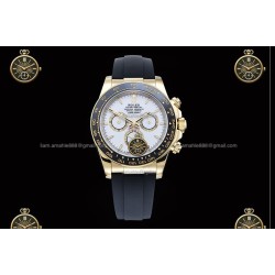 Daytona 40MM 126518LN 904L Wtd YG/CER/RU White/White/Stk ZF SH4131