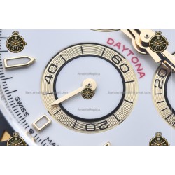 Daytona 40MM 126518LN 904L Wtd YG/CER/RU White/White/Stk ZF SH4131