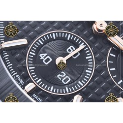 Royal Oak Chronograph CER/CER Black/Stk ZF SH4401