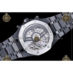 Royal Oak Chronograph CER/CER Black/Stk ZF SH4401