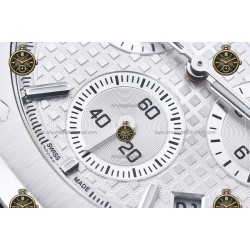 Royal Oak Chronograph SS/SS Silver/Stk ZF SH4401