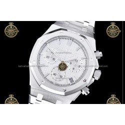 Royal Oak Chronograph SS/SS Silver/Stk ZF SH4401