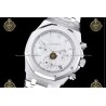 Royal Oak Chronograph SS/SS Silver/Stk ZF SH4401