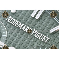 Royal Oak Chronograph SS/SS Green/Stk ZF SH4401