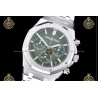 Royal Oak Chronograph SS/SS Green/Stk ZF SH4401