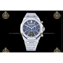 Royal Oak Chronograph SS/SS Blue/Stk ZF SH4401