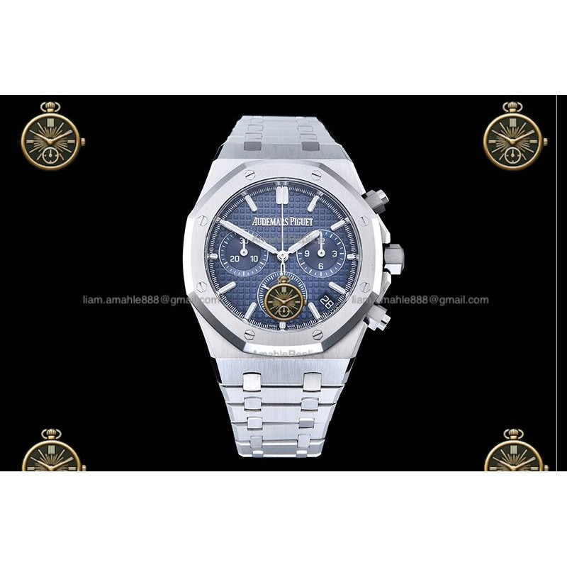 Royal Oak Chronograph SS/SS Blue/Stk ZF SH4401