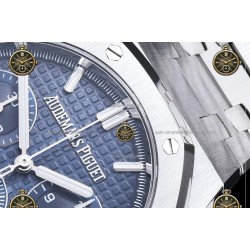 Royal Oak Chronograph SS/SS Blue/Stk ZF SH4401