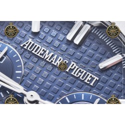 Royal Oak Chronograph SS/SS Blue/Stk ZF SH4401