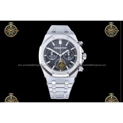 Royal Oak Chronograph SS/SS Black/Stk ZF SH4401