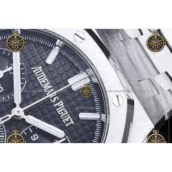 Royal Oak Chronograph SS/SS Black/Stk ZF SH4401