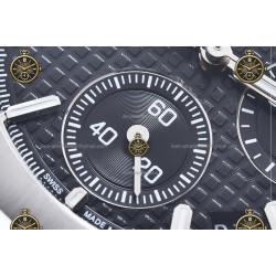 Royal Oak Chronograph SS/SS Black/Stk ZF SH4401