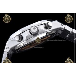 Royal Oak Chronograph SS/SS Black/Stk ZF SH4401