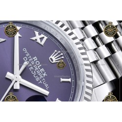 Datejust 36MM 126234 904L SS/FLT/Jub Purple/Rmn VSF VS3235