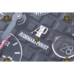 Royal Oak Chronograph CER/RUB Black/Stk JJF A7750