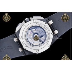 Royal Oak Chronograph CER/RUB Black/Stk JJF A7750