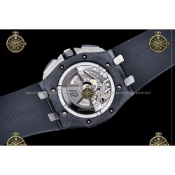 Royal Oak Chronograph CER/RUB Black/Stk JJF A7750