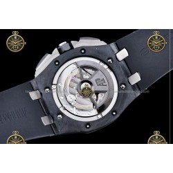 Royal Oak Chronograph CER/RUB Black/Stk JJF A7750
