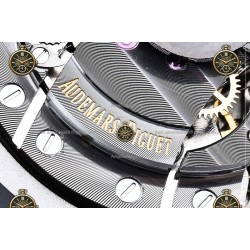 Royal Oak Chronograph CER/RUB Black/Stk JJF A7750