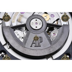 Royal Oak Chronograph CER/RUB Black/Stk JJF A7750